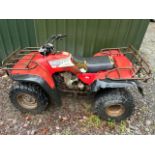 HONDA TRX 300 BIG RED QUAD BIKE