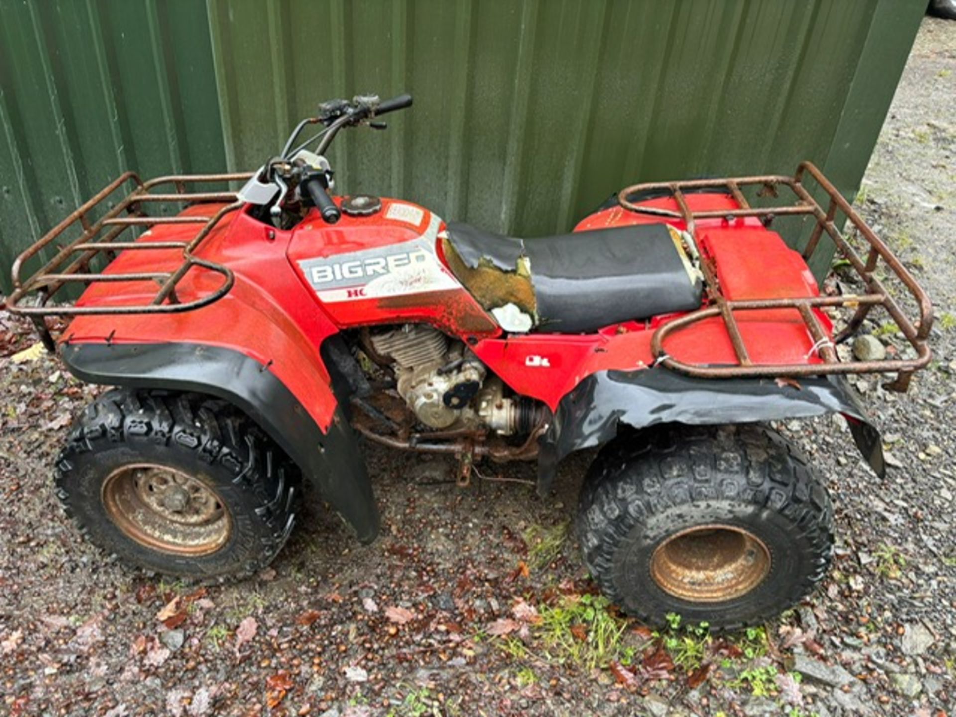 HONDA TRX 300 BIG RED QUAD BIKE