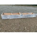 GALVANISED DOUBLE WATER TROUGH