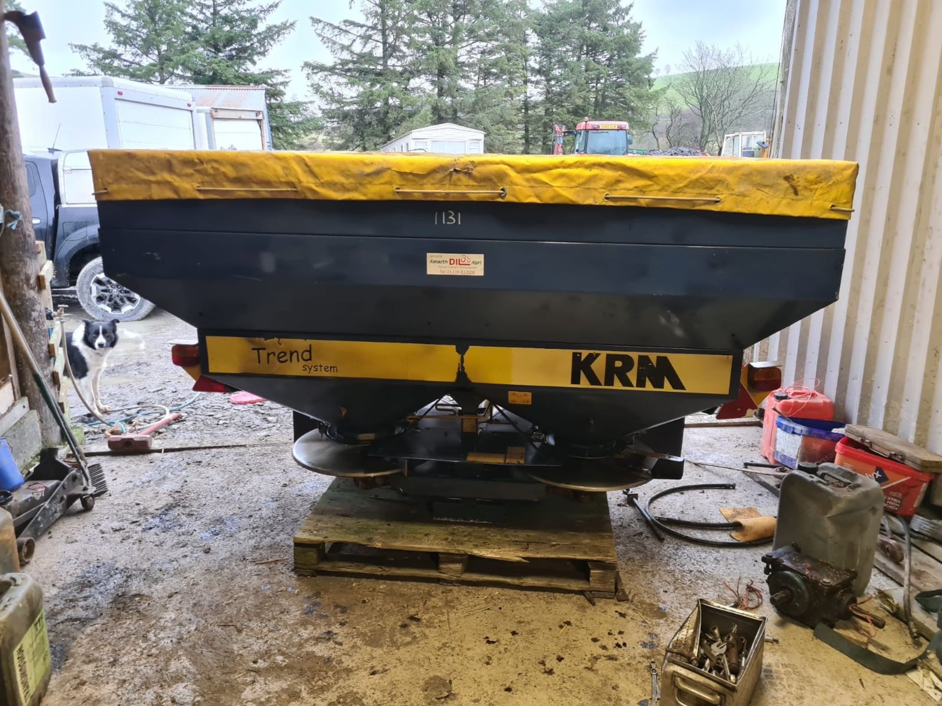 KRM DISC FERTILISER SPINNER