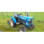 ISEKI 2WD TRACTOR WITH TOPPER MOWER