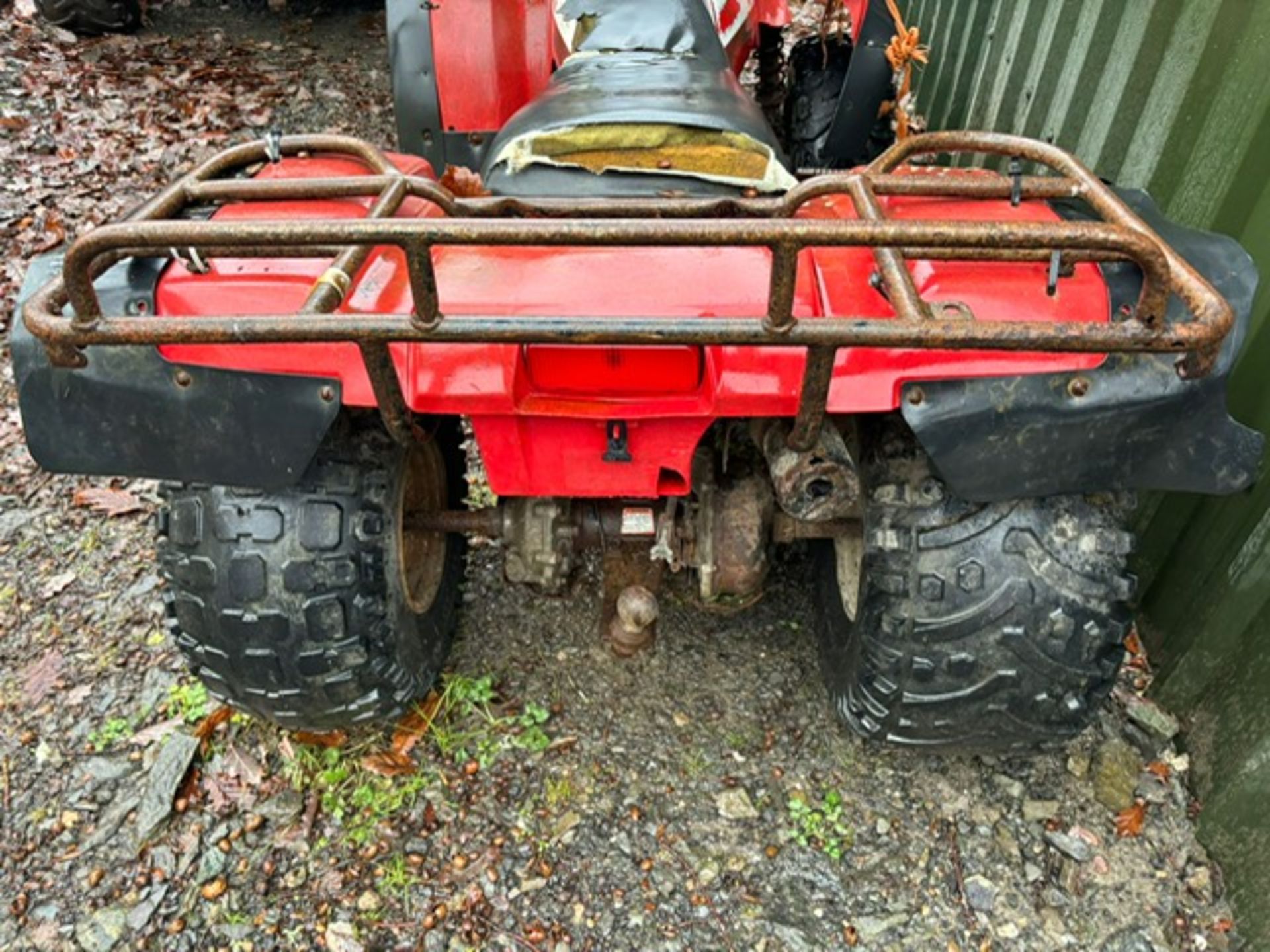 HONDA TRX 300 BIG RED QUAD BIKE - Image 3 of 6