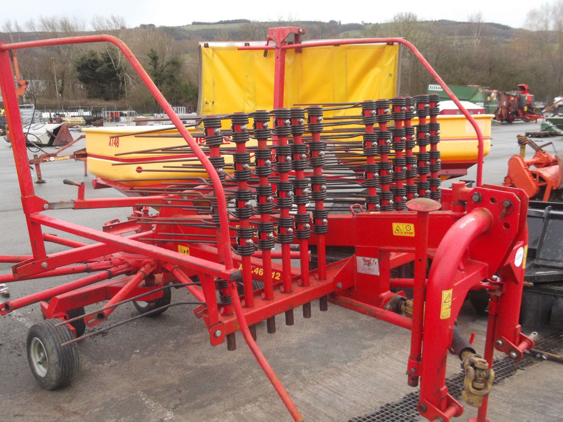 GALFRE SINGLE ROTA RAKE.