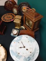 COLLECTION OF 10 CLOCKS