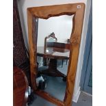 LARGE RUSTIC WALL MIRROR