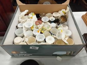 COLLECTION OF EGG CUPS