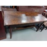 18TH CENTURY BEECH KITCHEN TABLE