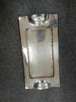 ART NOVEAU COPPER & SILVER PLATED TRAY