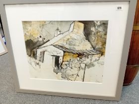 PRINT OF COTTAGE BY PETE MONAGHAN