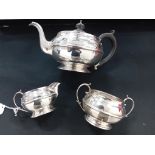 SILVER BATCHELORS TEA SET