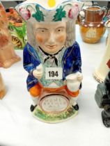 EARLY STAFFORDSHIRE TOBY JUG