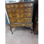 EARLY 18TH CENTURY CHEST ON STAND