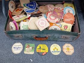 COLLECTION OF VINTAGE BEER MATS