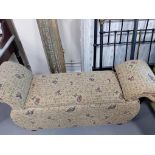 UPHOLSTERED OTTOMAN SEAT