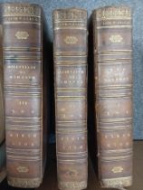 3 VICTORIAN VOLUMES OF BIBLE