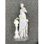 LLADRO FIGURINE OF LADY 15"HIGH