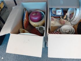 2 BOXES OF KITCHEN WARE