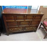 18TH CENTURY OAK COFFER