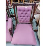 VICTORIAN ARM CHAIR