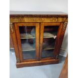 VICTORIAN ROSEWOOD WALNUT CABINET