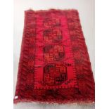 CHINESE STYLE RUG IN RED