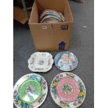 COLLECTION OF APPROX 28 WALL PLATES