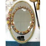 2 BOROLO WALL MIRRORS