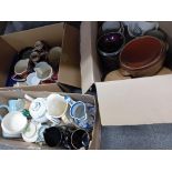 3 BOXES OF CHINAWARE