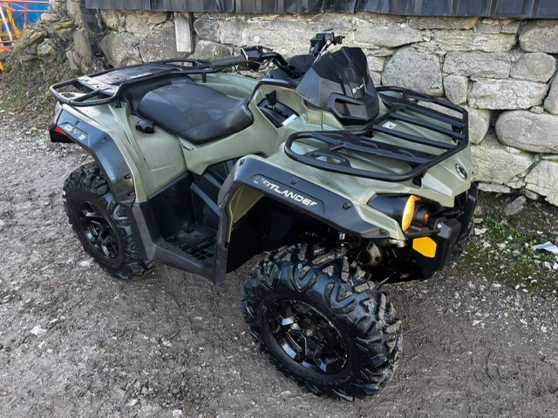 CAN AM 570 QUAD BIKE. 66 PLATE