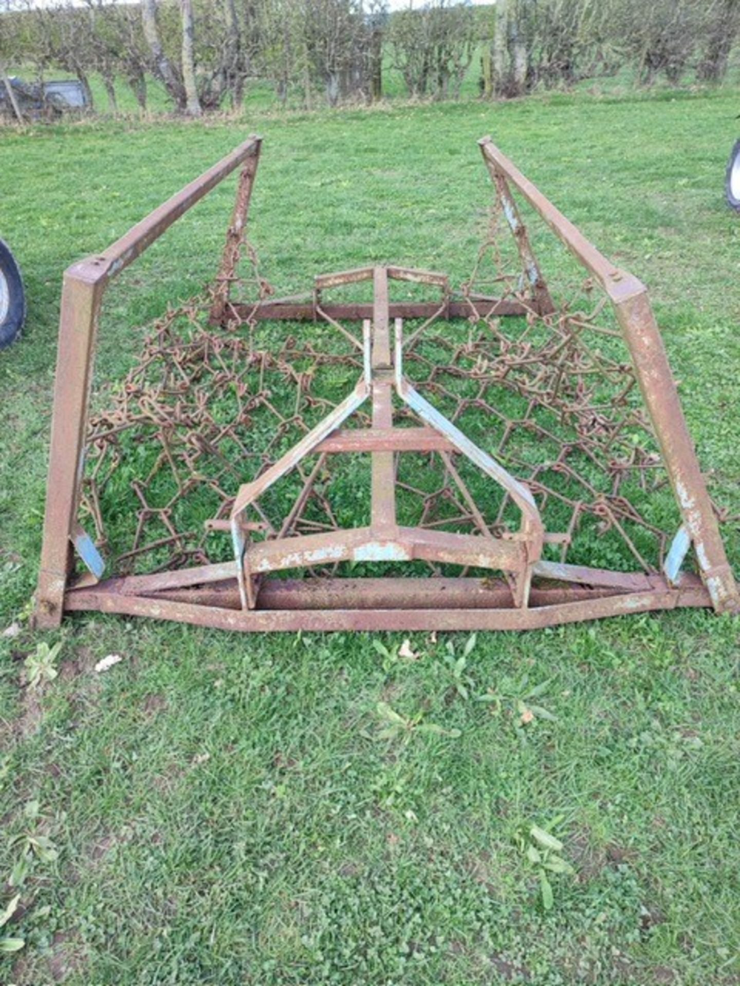 SET OF CHAIN HARROWS - NO VAT