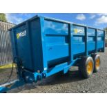 WEST 10 TON TIPPING TRAILER,
