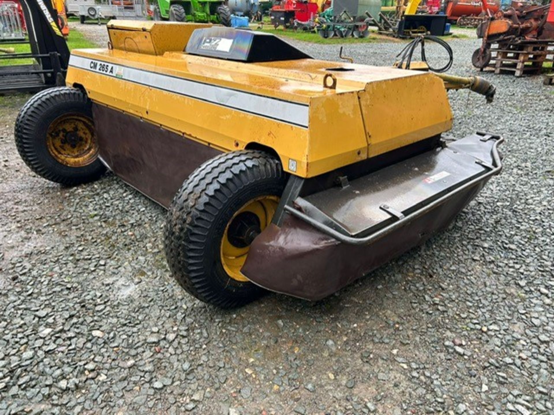 PZ265 TRAILED DRUM MOWER, 9FT CUT - Image 2 of 9
