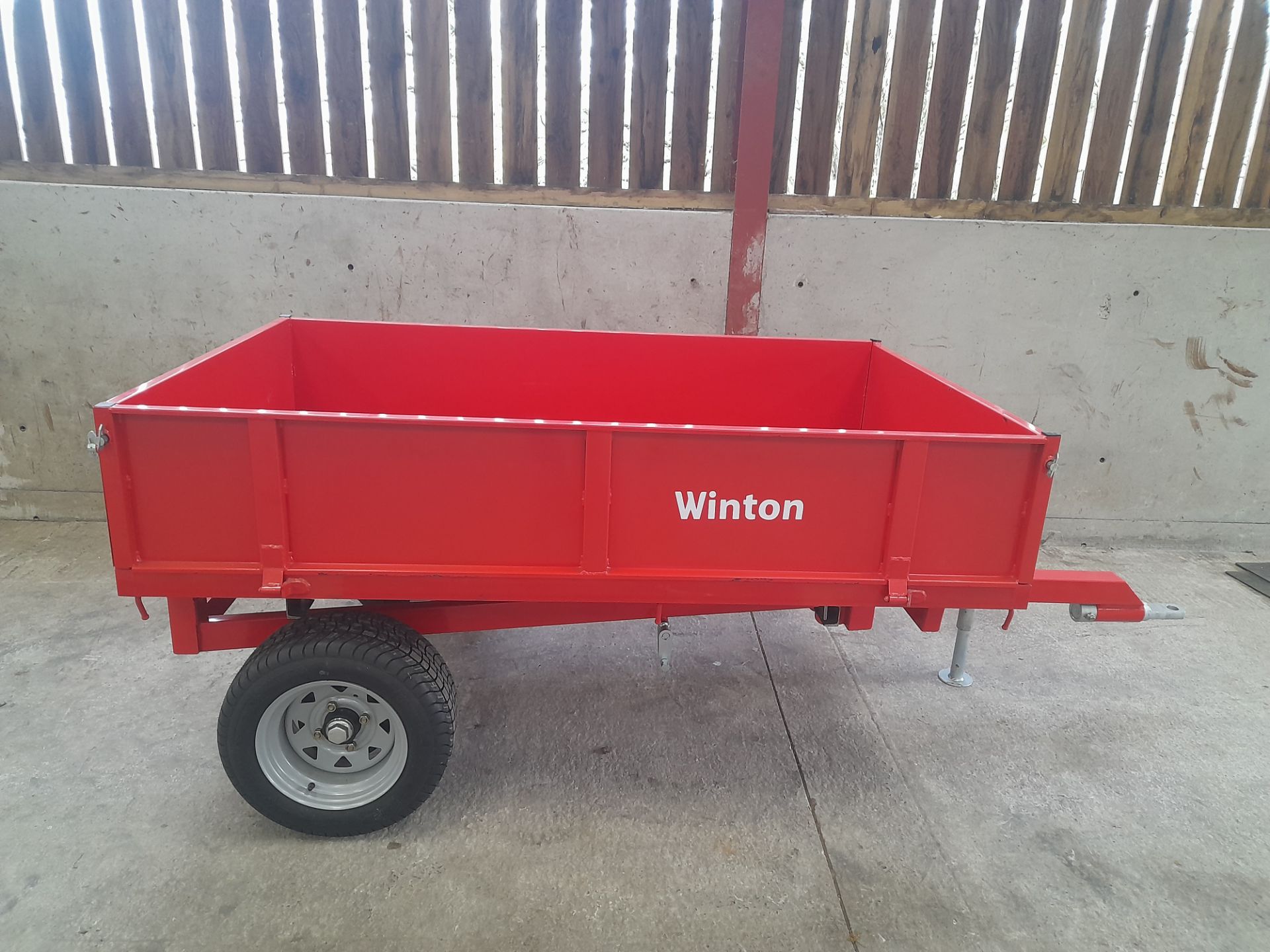 WINTON 2022 HYDRAULIC TIPPING TRAILER - Image 3 of 3