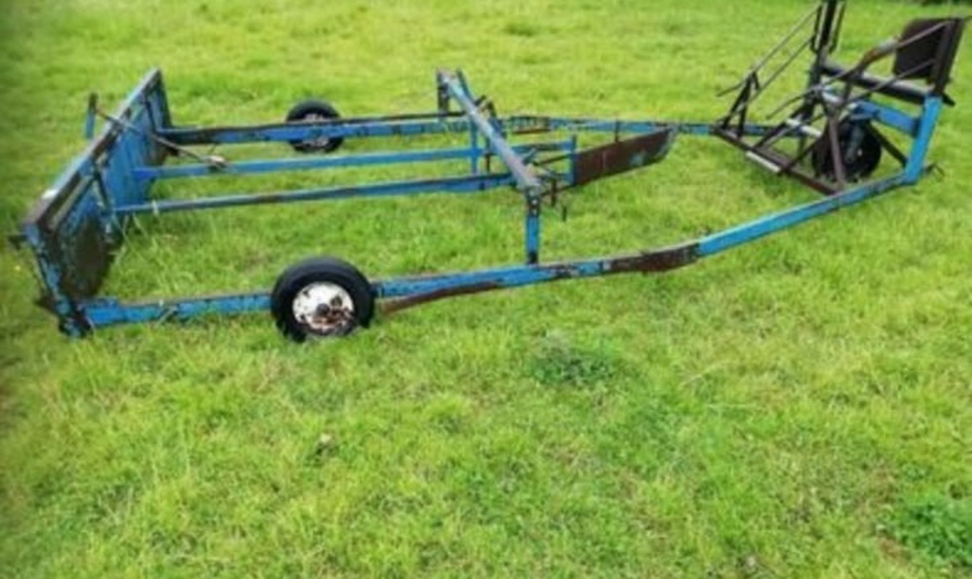 FLAT 8 BALE SLEDGE - NO VAT - Bild 2 aus 3