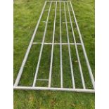 12FT GALVANISED GATE