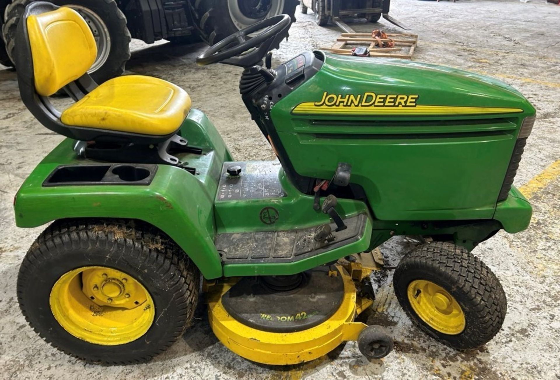 JOHN DEERE GX355 DIESEL RIDE ON MOWER