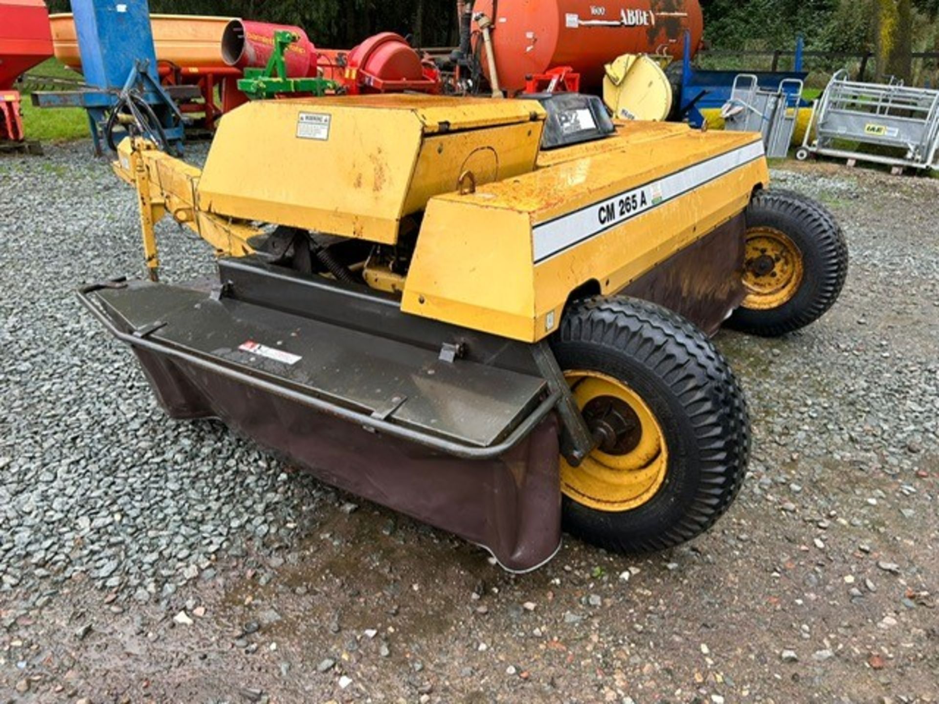 PZ265 TRAILED DRUM MOWER, 9FT CUT - Image 3 of 9