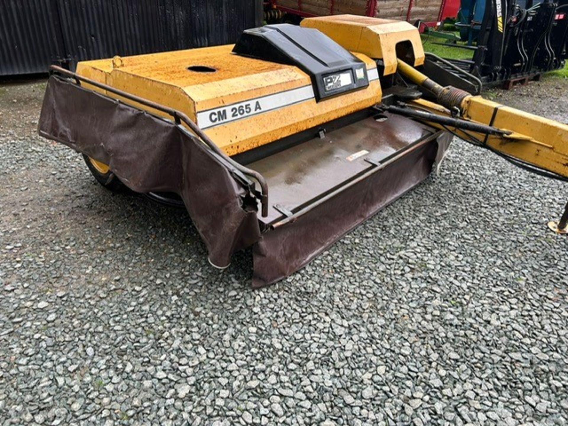 PZ265 TRAILED DRUM MOWER, 9FT CUT - Image 6 of 9