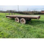 TANDEM AXLE BALE TRAILER - NO VAT