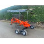 KUBOTA RA 1039 SINGLE ROTA RAKE, AS NEW