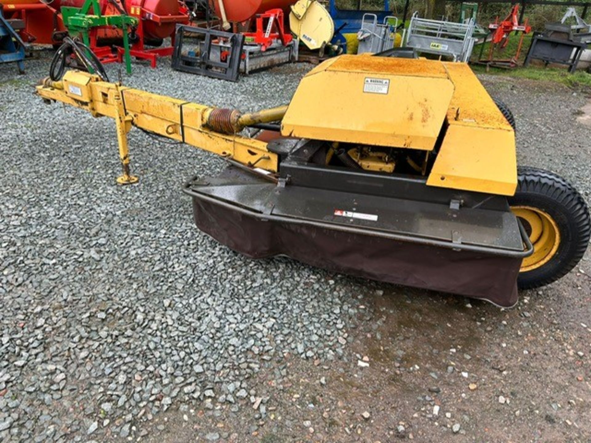 PZ265 TRAILED DRUM MOWER, 9FT CUT - Image 4 of 9