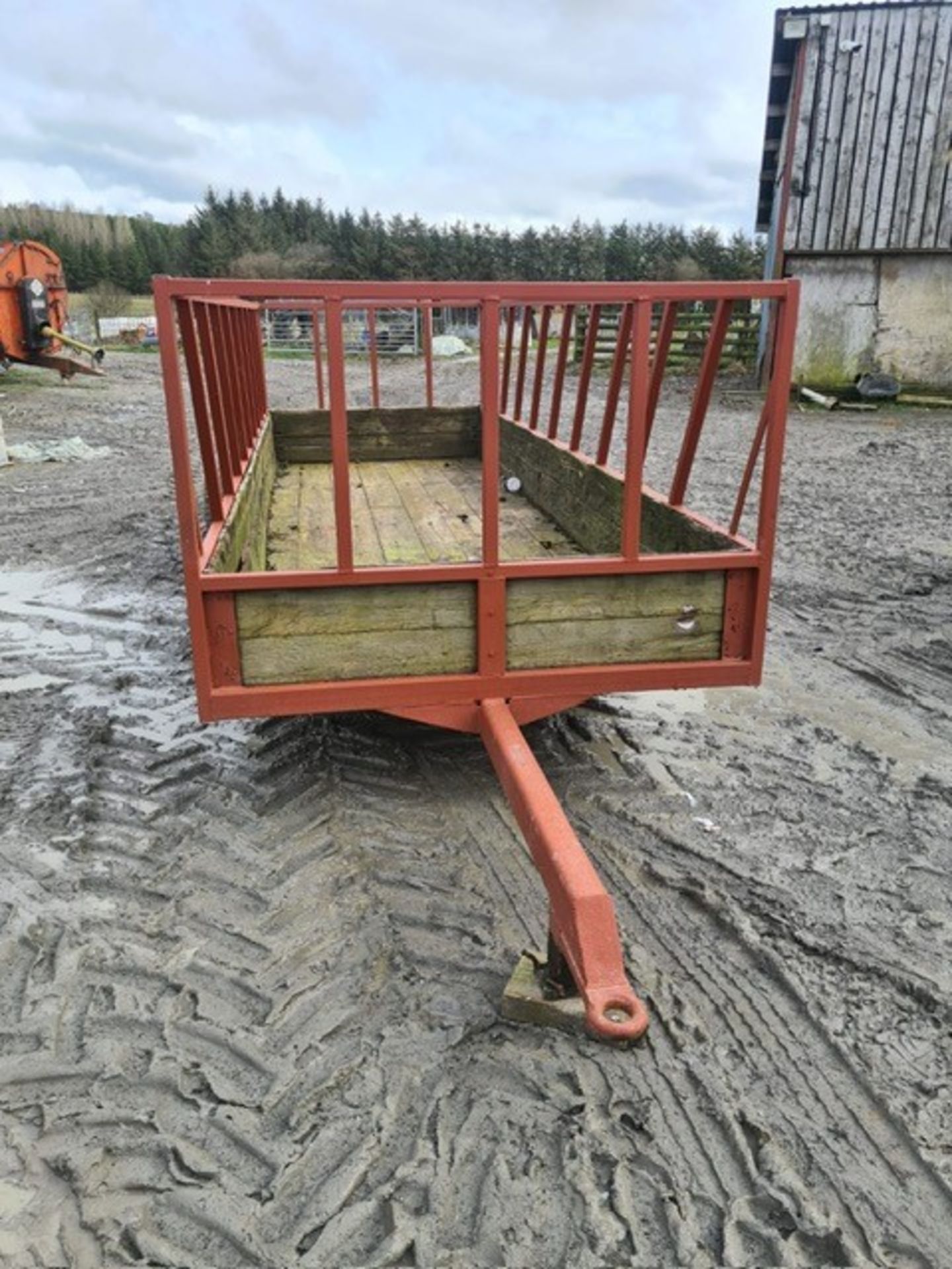 CATTLE FEED TRAILER 16FT - Image 2 of 4