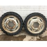 MF TRACTOR 8.3 X 32 ROW CROP WHEELS