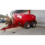 2014 REDROCK 3000 GALLON SLURRY TANKER,