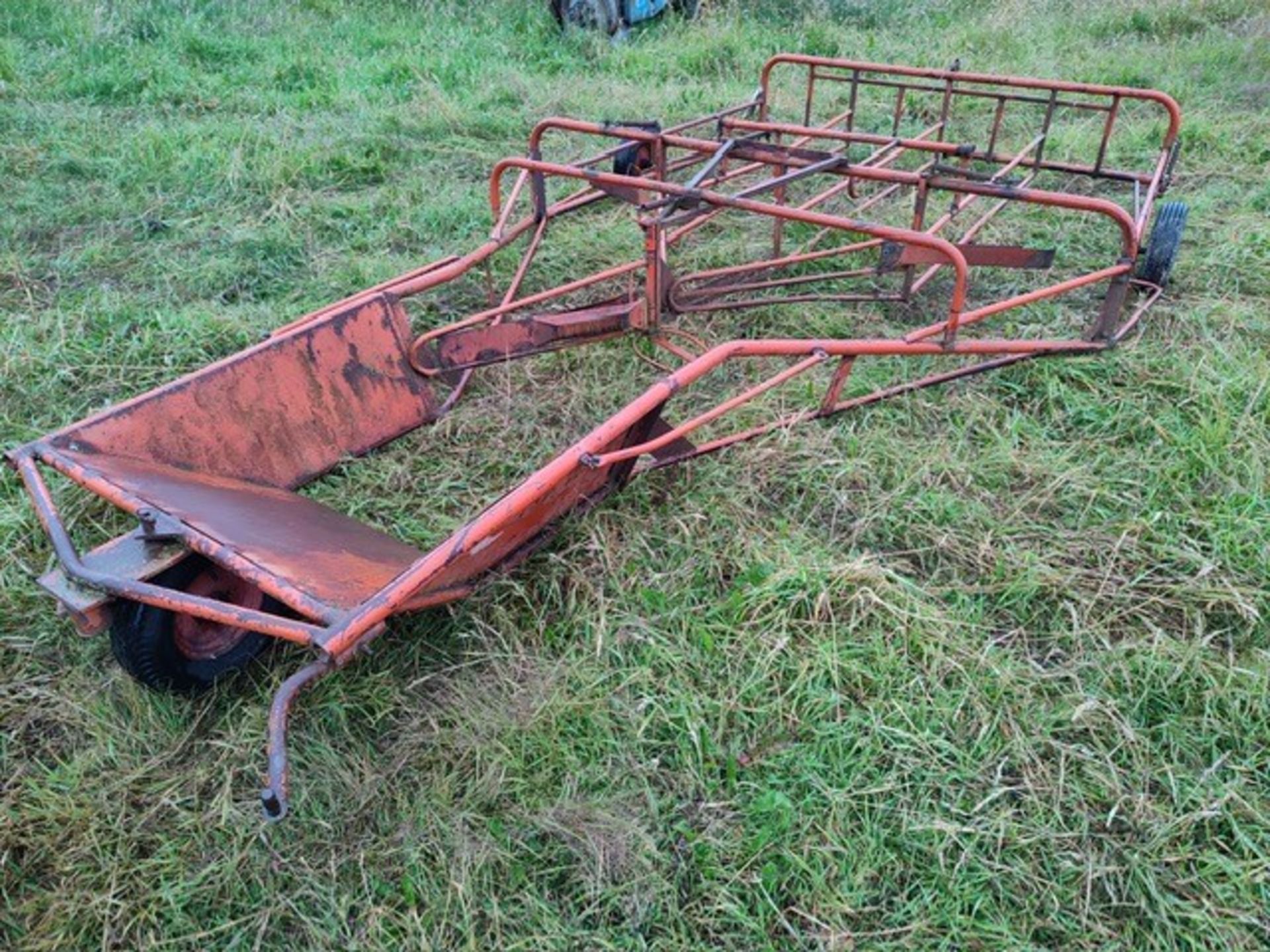 FLAT 8 BALE SLEDGE - NO VAT - Bild 3 aus 3