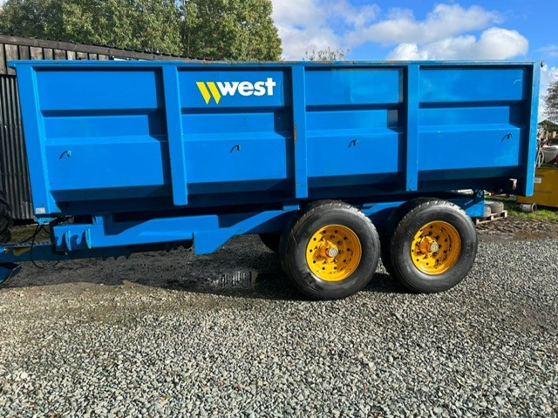 WEST 10 TON TIPPING TRAILER, - Bild 2 aus 9