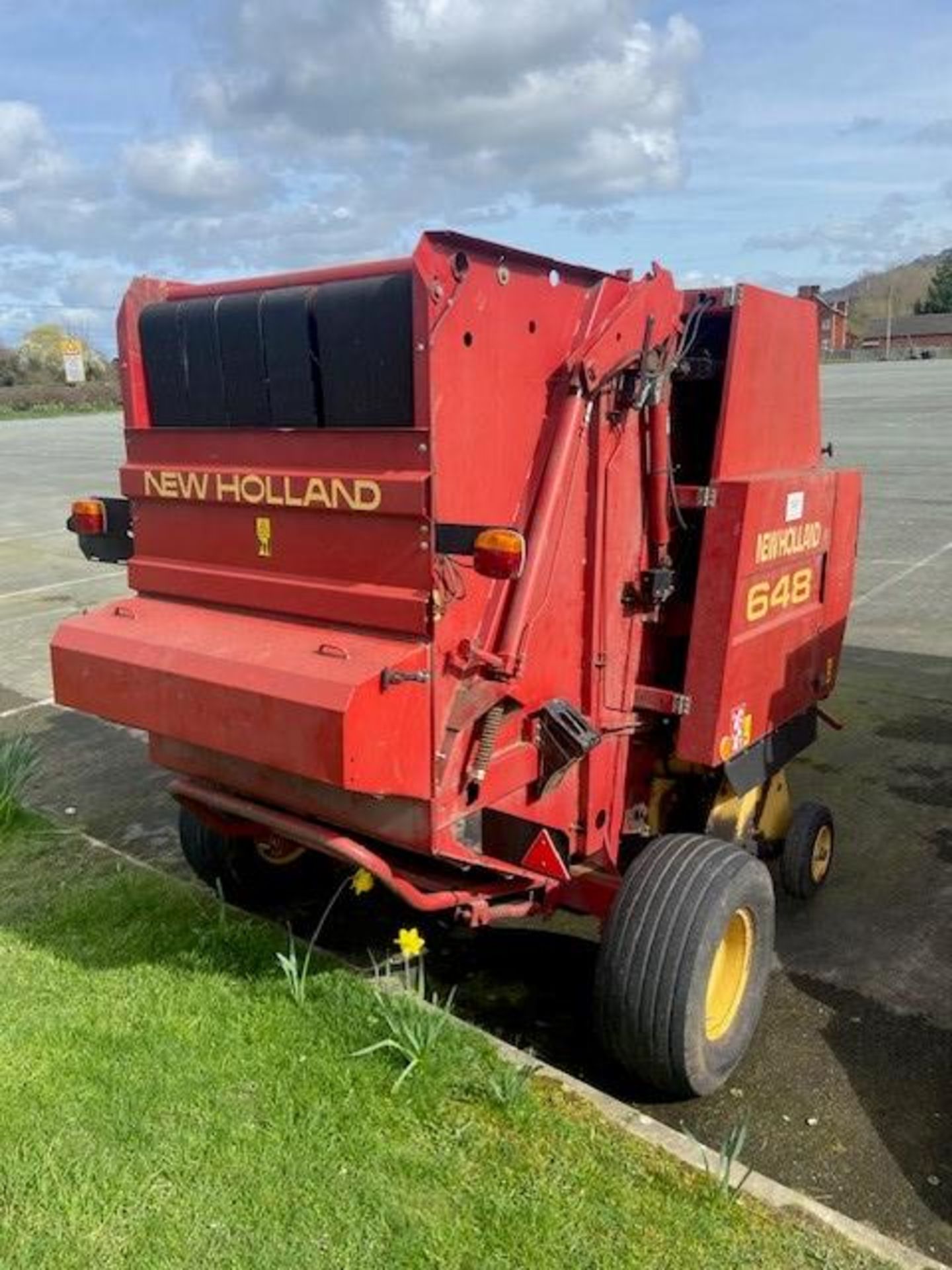 NEW HOLLAND 648 ROUND BALER IN WO - Bild 3 aus 5