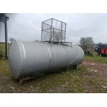 2000 GALLON STAINLESS STEEL TANK