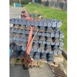 PALLET OF RUBBER KERBING