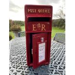 NEW ER RED & GOLD WELSH POST BOX